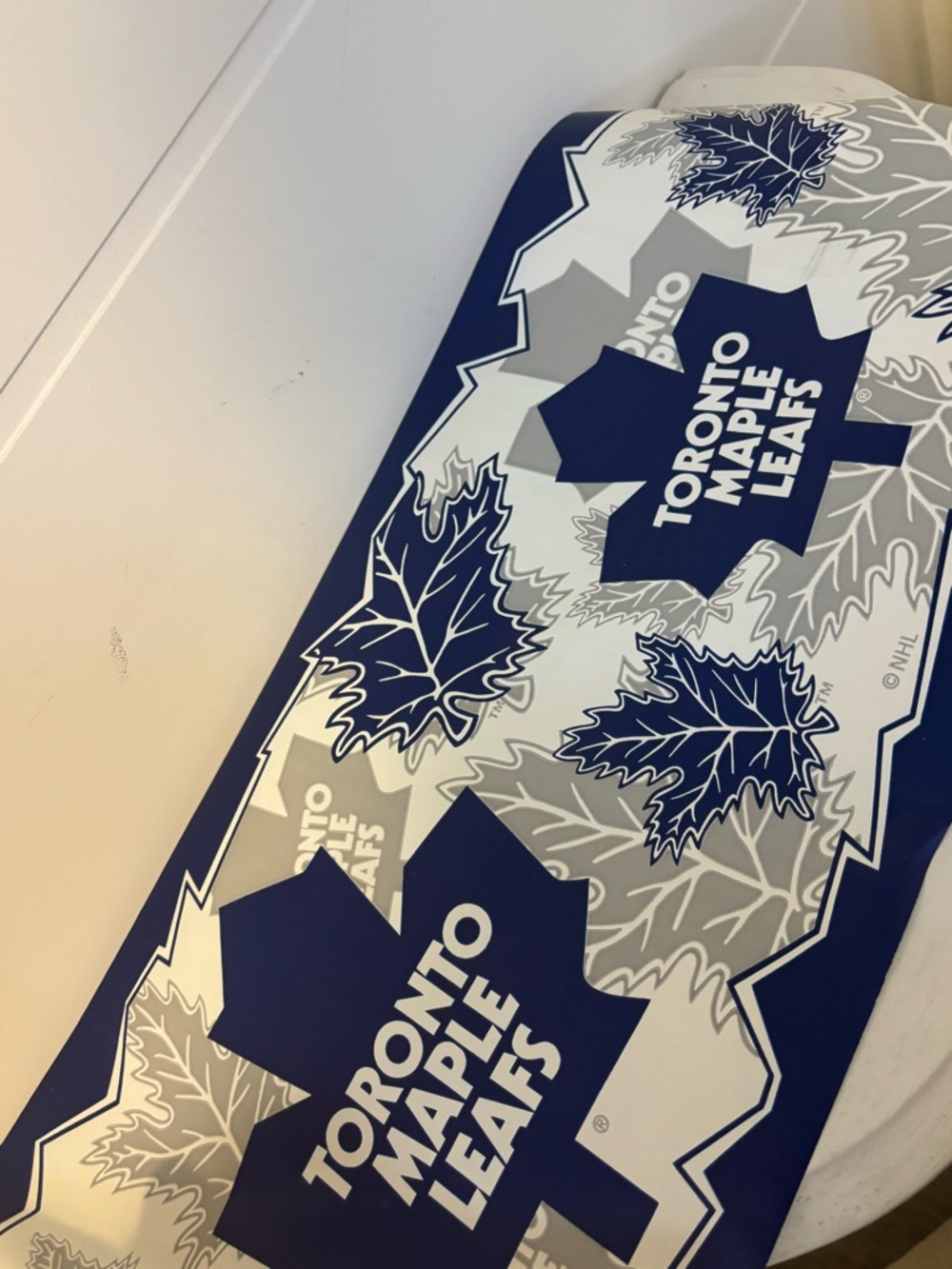 Vintage NHL make leafs Wallpapers Roll Vinyl Per-Pasted 170 inches